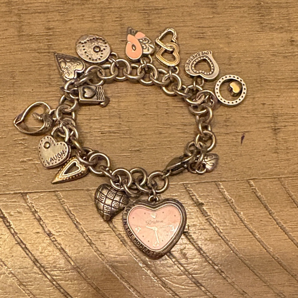 Brighton Power of Pink Charm Bracelet
